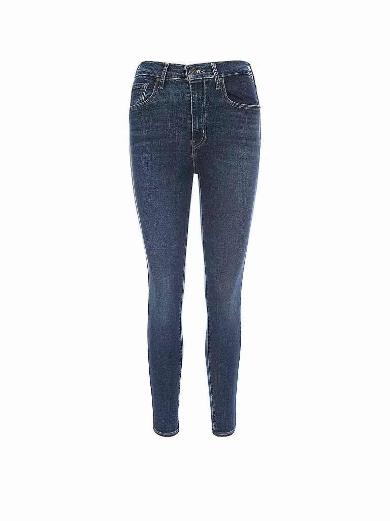LEVI'S® | Highwaist Jeans Super Skinny Fit Mile | dunkelblau