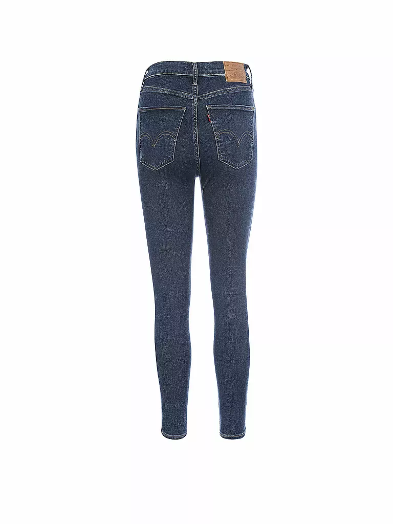 LEVI'S® | Highwaist Jeans Super Skinny Fit Mile | dunkelblau