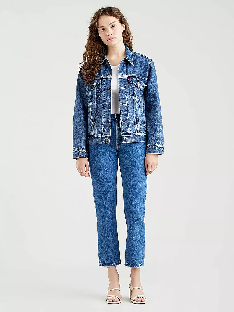 LEVI'S® | Jeans Mom Fit 501 7/8 | blau