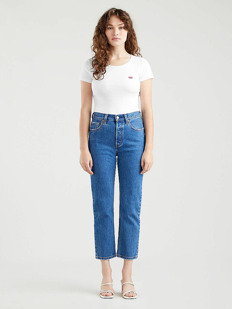 LEVI'S® | Jeans Mom Fit 501 7/8 | blau