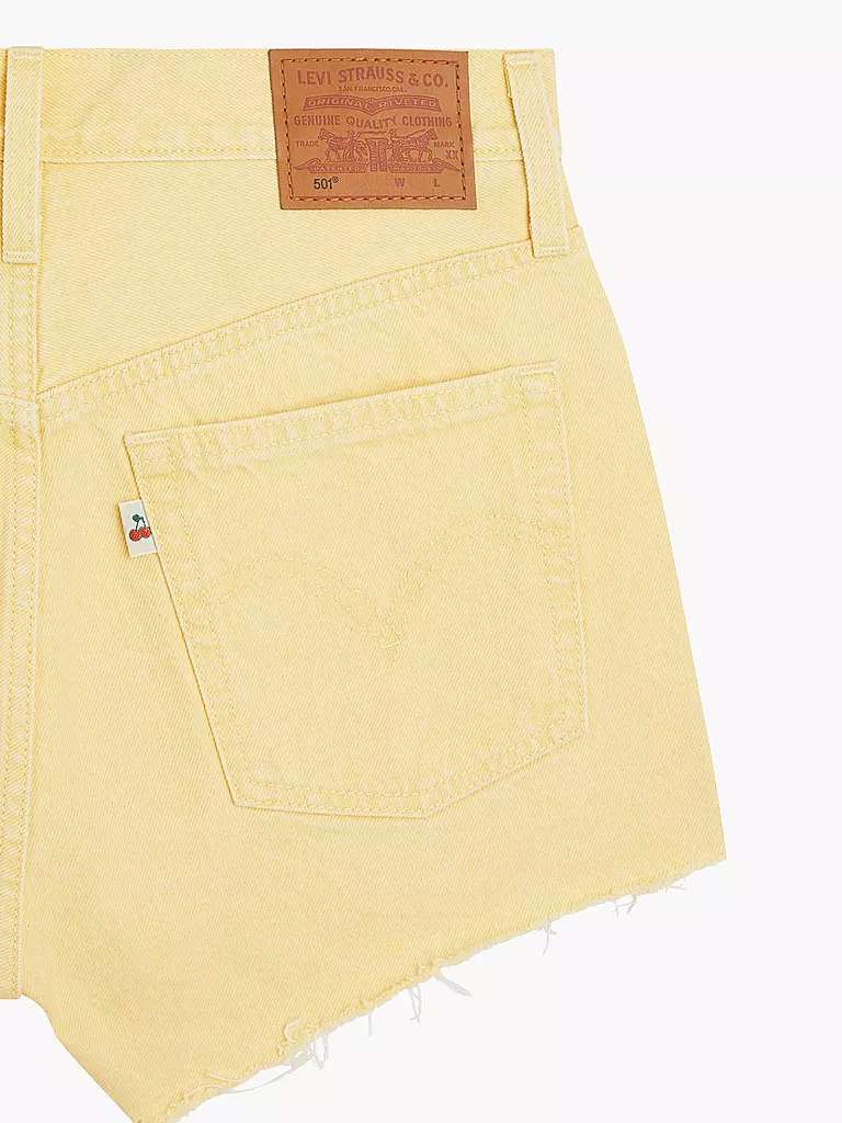 LEVI'S® | Jeans Shorts 501 | gelb