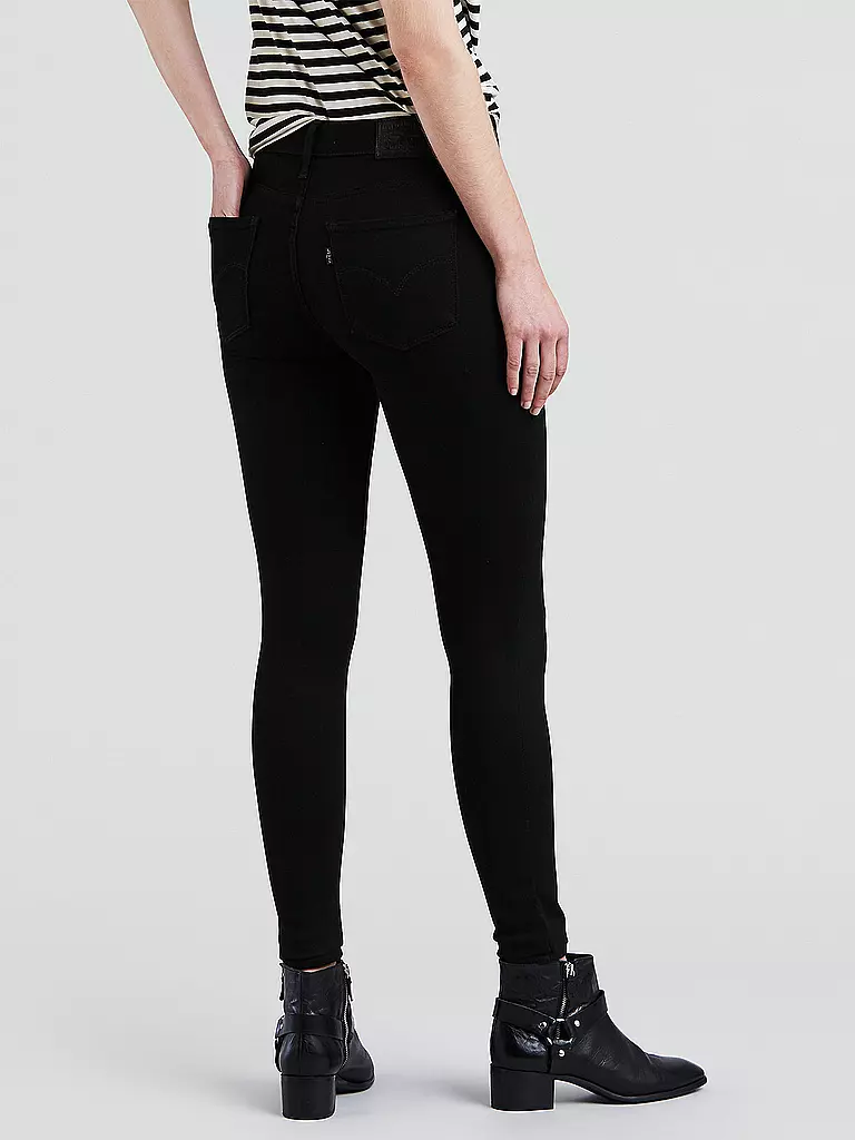 LEVI'S® | Jeans Super-Skinny-Fit Highwaist 720  | schwarz
