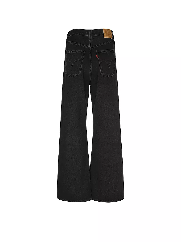 LEVI'S® | Jeans Wide Leg Fit RIBCAGE | schwarz