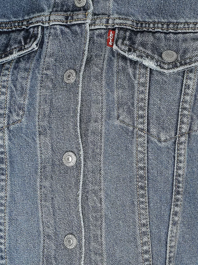 LEVI'S® | Jeansgilet Cropped Fit | blau