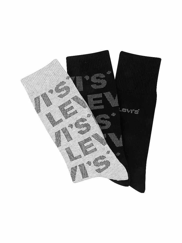 LEVI'S® | Socken 4er Pkg | schwarz