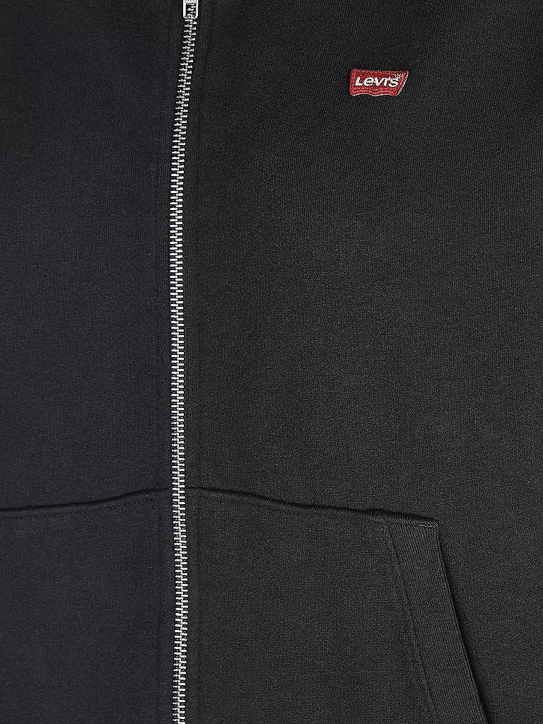 LEVI'S® | Sweatjacke | schwarz