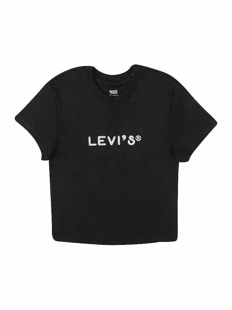 LEVI'S® | T-Shirt - Croptop | schwarz