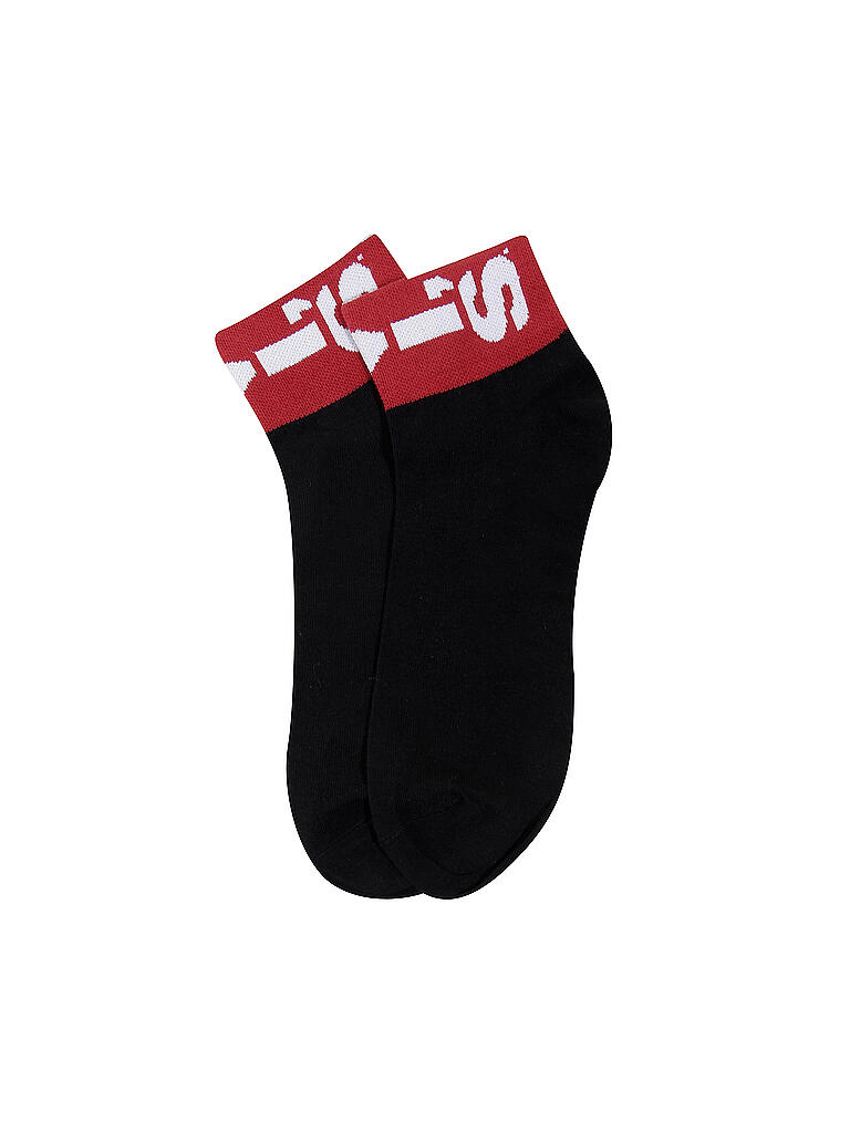LEVI'S | Sneaker-Socken 2-er Pkg. | schwarz