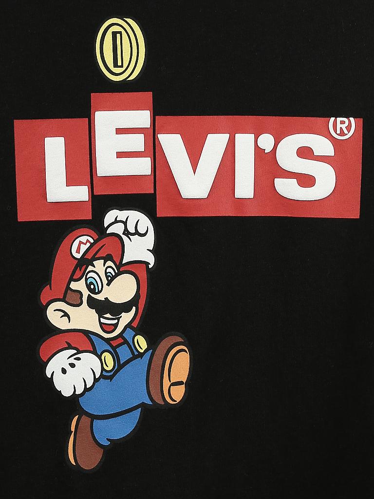 LEVI'S | T-Shirt " Super Mario Graphic " | schwarz