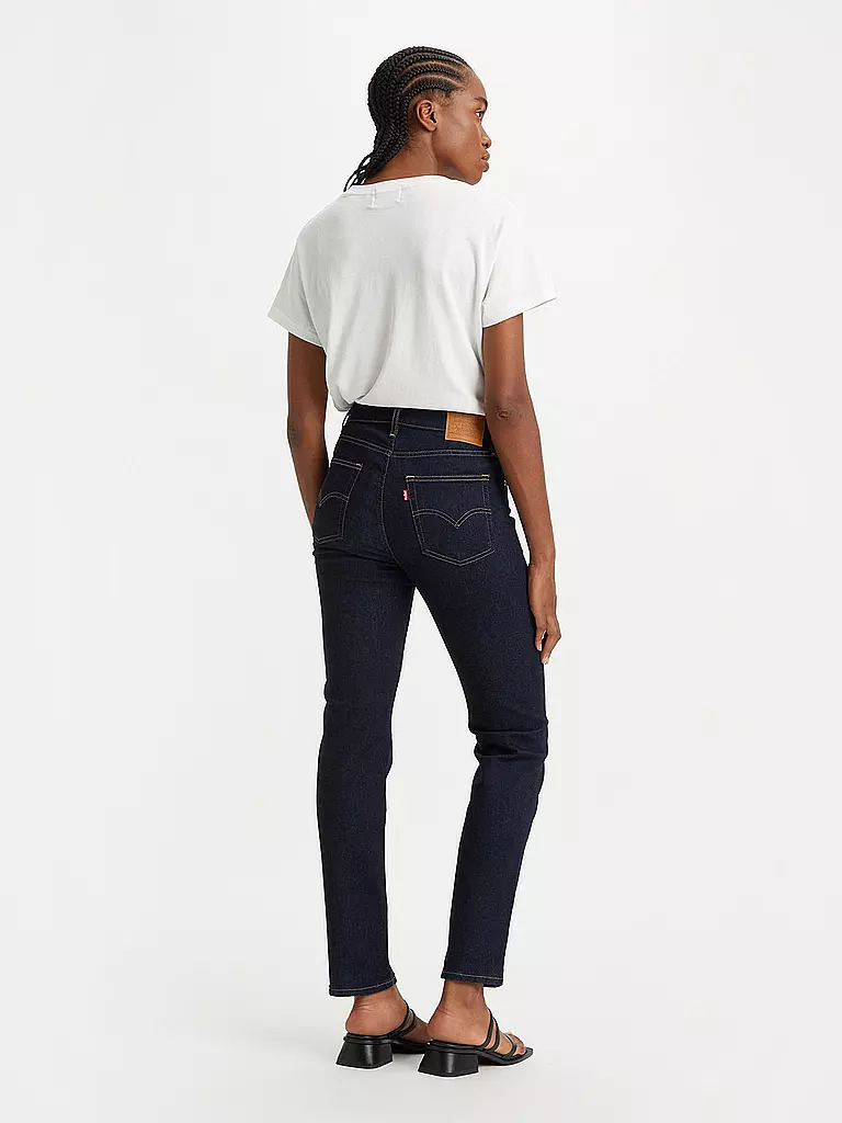 LEVI'S® |  Jeans Straight Fit 724 | schwarz