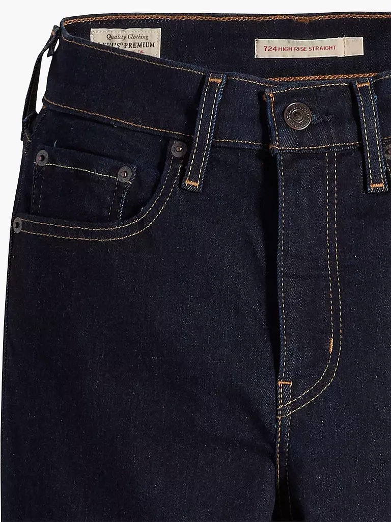 LEVI'S® |  Jeans Straight Fit 724 | dunkelblau