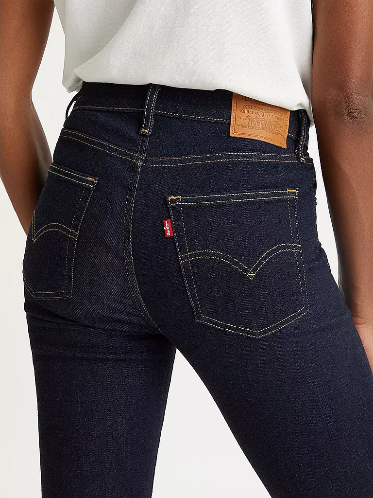 LEVI'S® |  Jeans Straight Fit 724 | schwarz