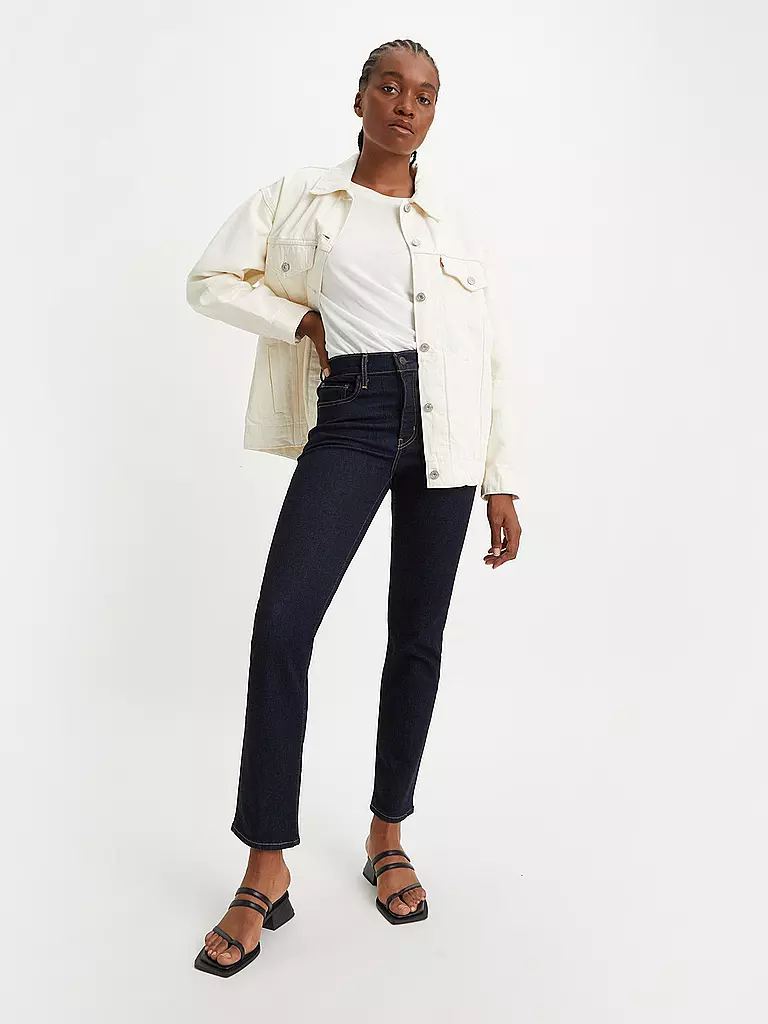 LEVI'S® |  Jeans Straight Fit 724 | schwarz