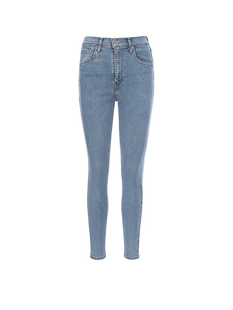 LEVI'S® Highwaist Jeans Super Skinny Fit Mile blau | 28/L28