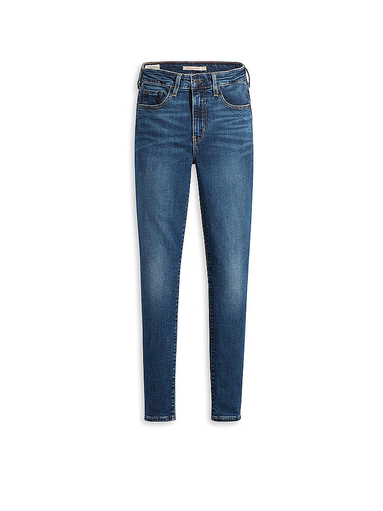 Levi's Damen Jeanshose 721 mit Stretch-Anteil, Skinny Fit, Blau (Blue Wave Dark), W25/L30