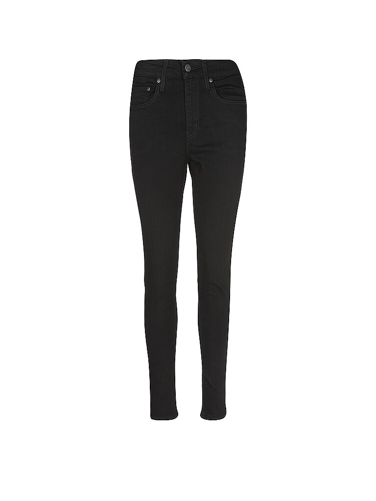 LEVI'S® Jeans Skinny Fit 721 HIGH RISE SKINNY MIDNIGHT schwarz | 25/L32