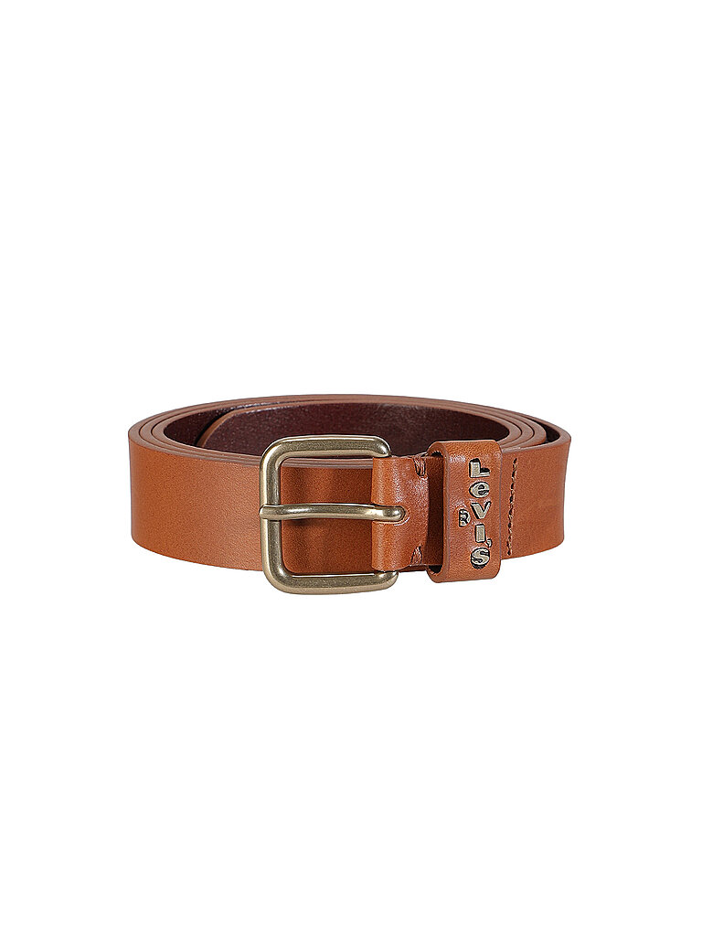 LEVI'S® Ledergürtel CALYPSO braun | 90