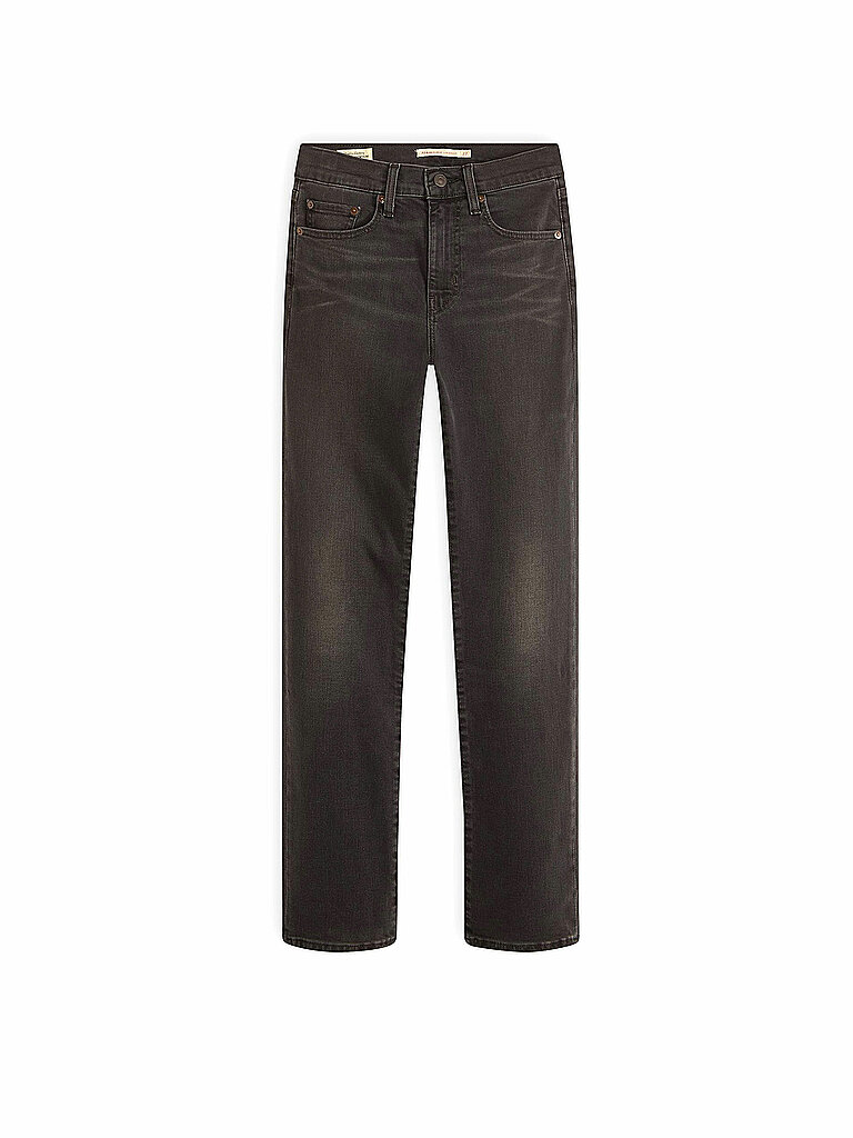 LEVI'S® Jeans Straight Fit 724 schwarz | 27/L32