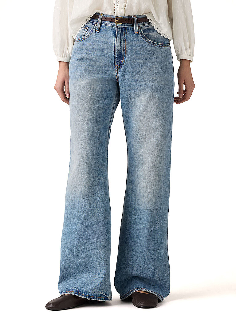 LEVI'S® Jeans Wide Leg Loose Boot hellblau | 30/L29