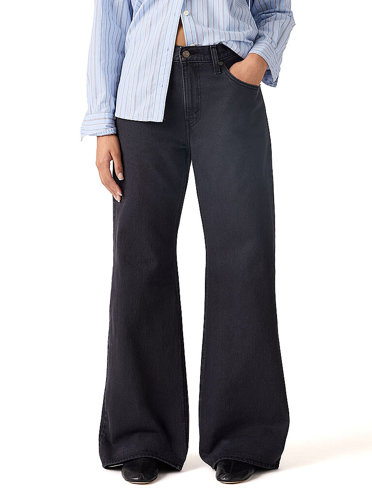 LEVI'S® Jeans Wide Leg Loose Boot schwarz | 30/L31
