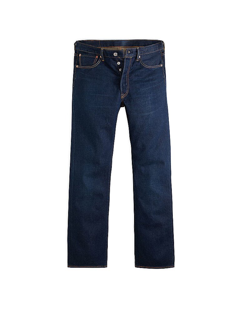 LEVI'S® Jeans Straight Fit 501 dunkelblau | 33/L32