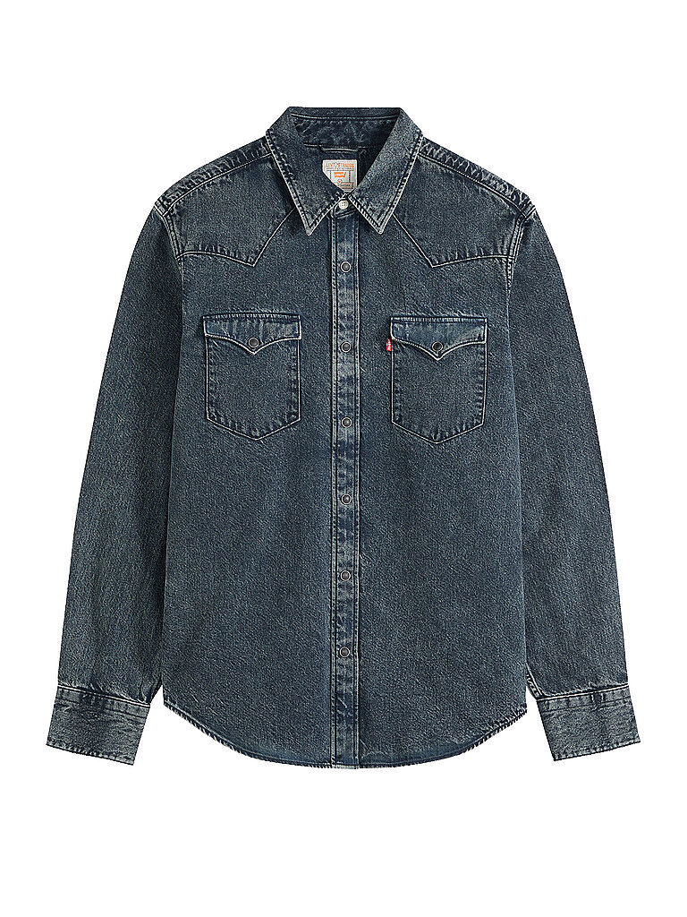 LEVI'S® Jeanshemd BARSTOW WESTERN dunkelblau | M
