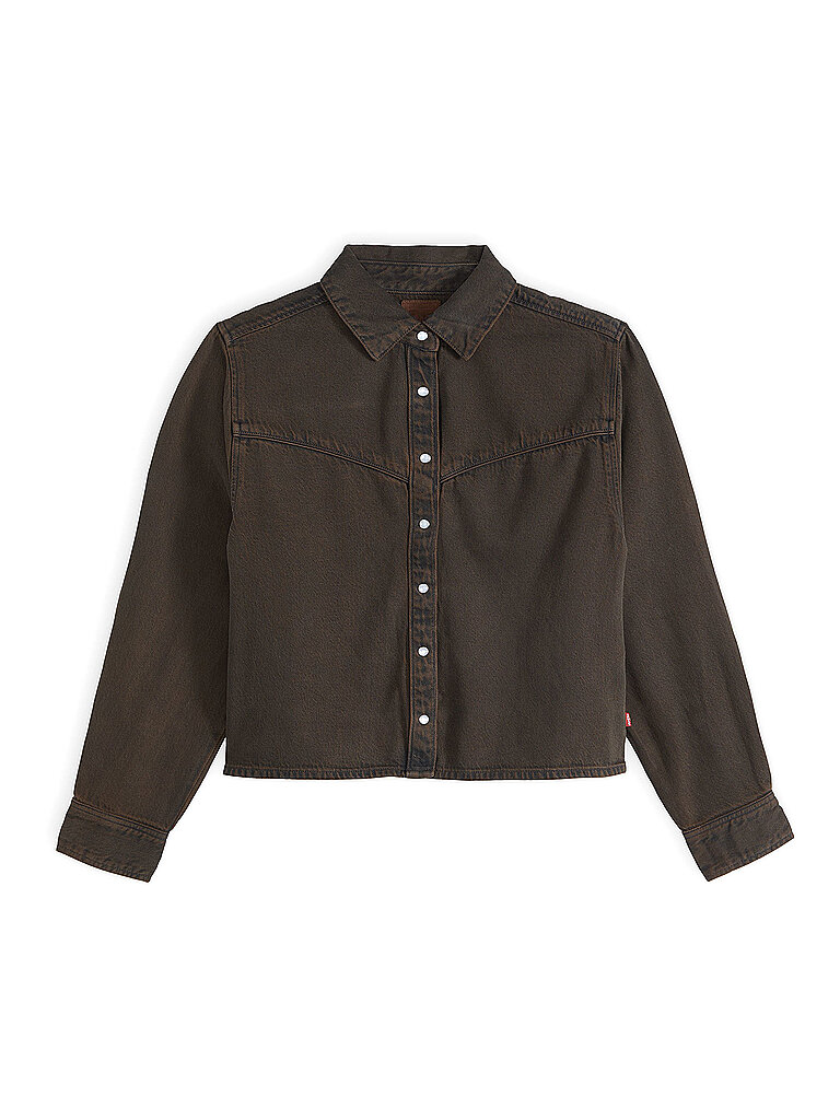 LEVI'S® Jeansbluse LOGAN braun | L