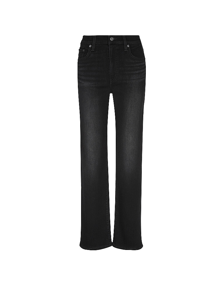 LEVI'S® Jeans Straight Fit 723 schwarz | 24/L30