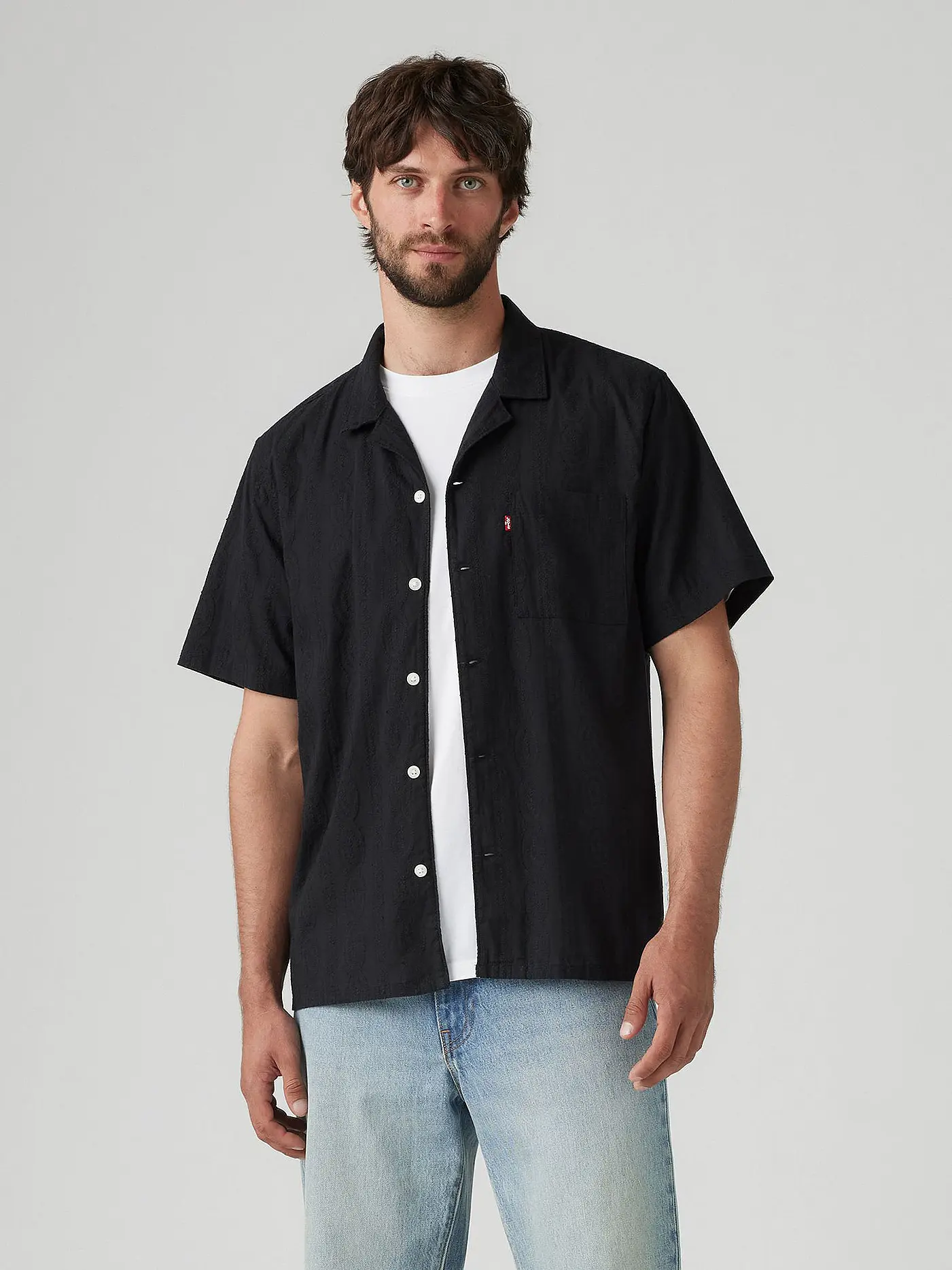 LEVI'S® | Hemd Regular Fit  | schwarz