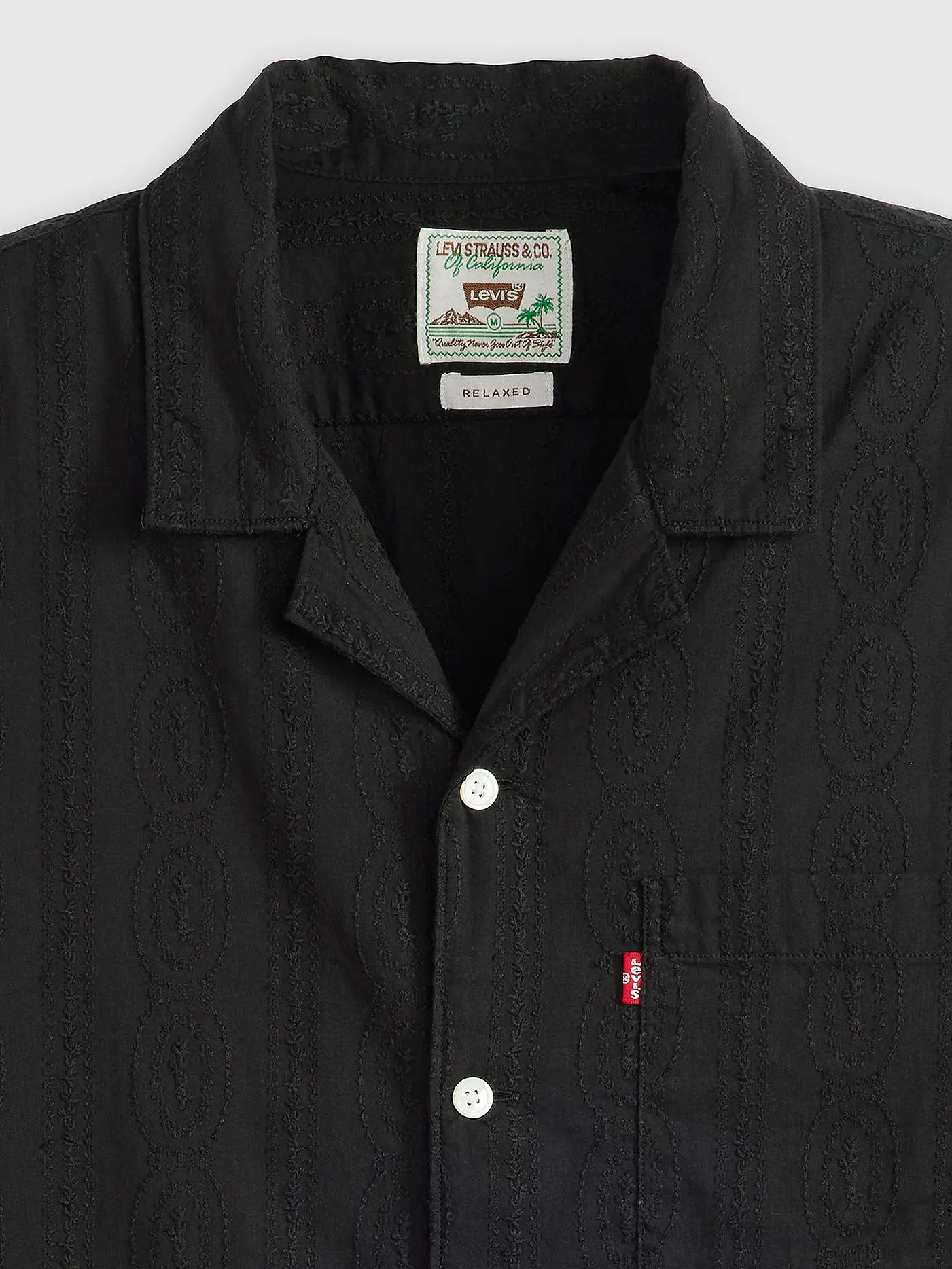 LEVI'S® | Hemd Regular Fit  | schwarz