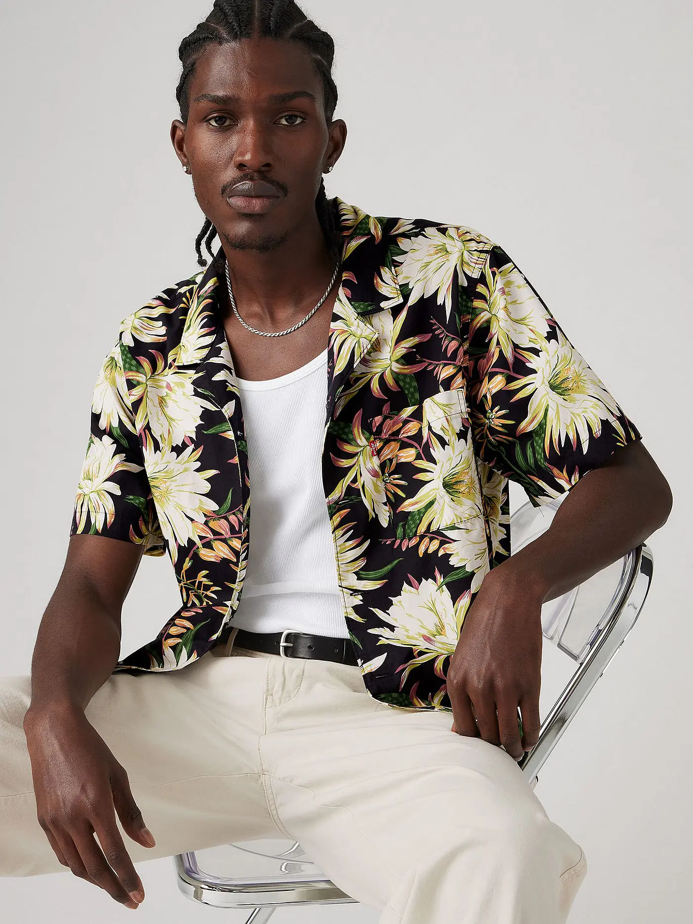 LEVI'S® | Hemd Regular Fit THE SUNSET CAMP | schwarz