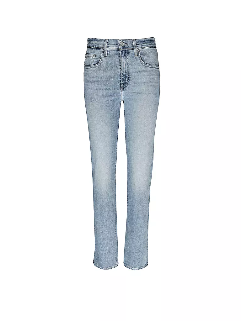 LEVI'S® | Highwaist Jeans Straight Fit 724 | Hellblau
