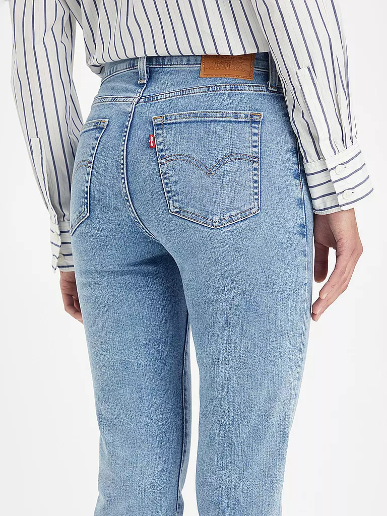 LEVI'S® | Highwaist Jeans Straight Fit 724 | schwarz