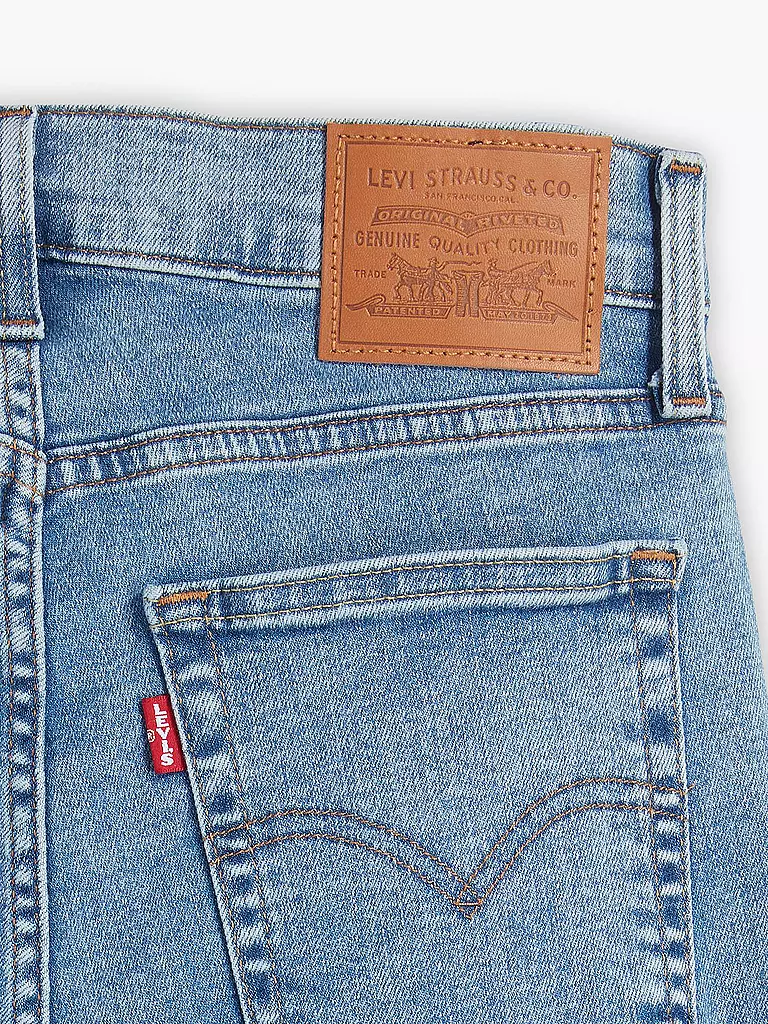 LEVI'S® | Highwaist Jeans Straight Fit 724 | schwarz