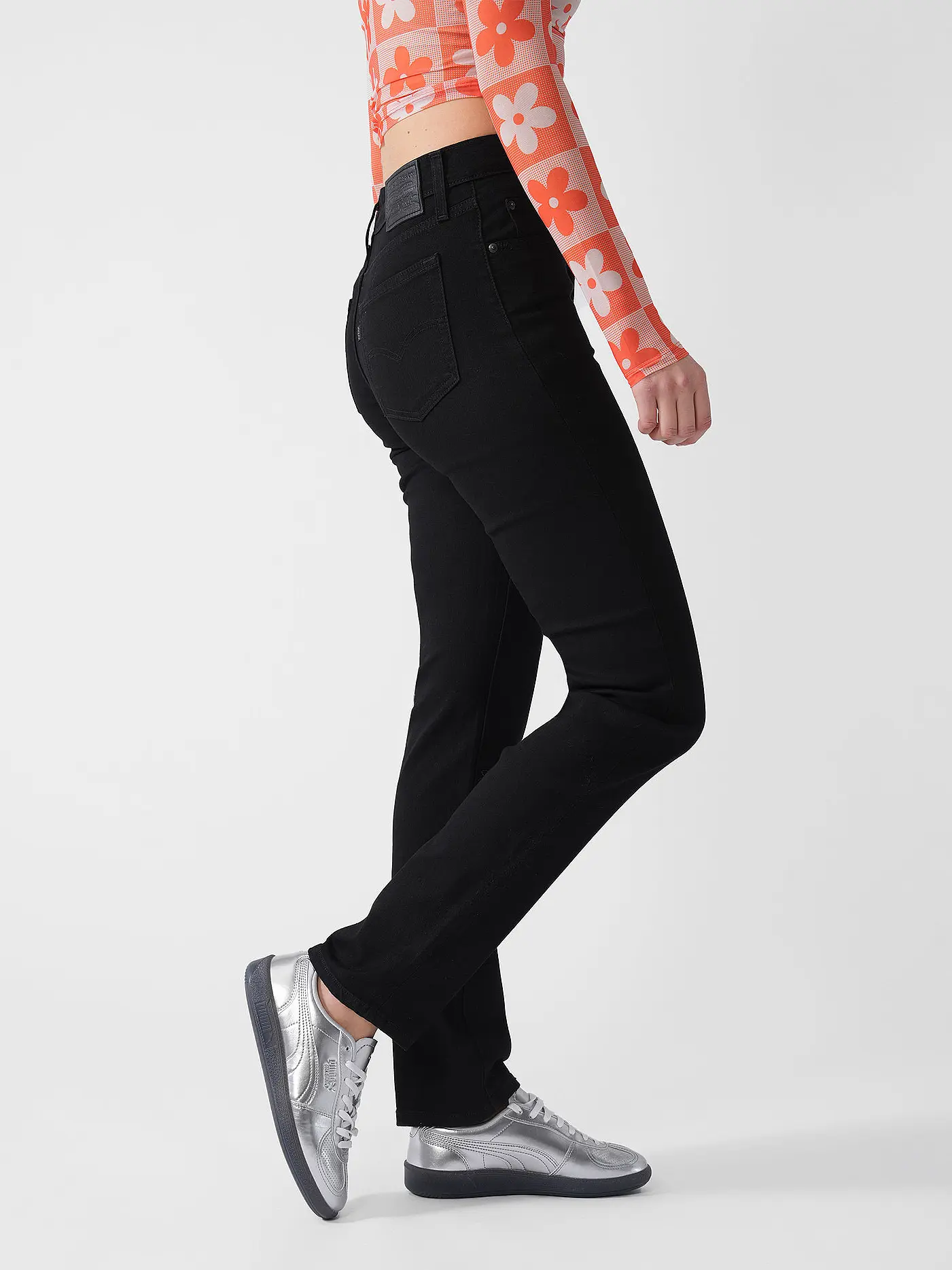 LEVI'S® | Jeans 724 HIGH RISE STRAIGHT | schwarz