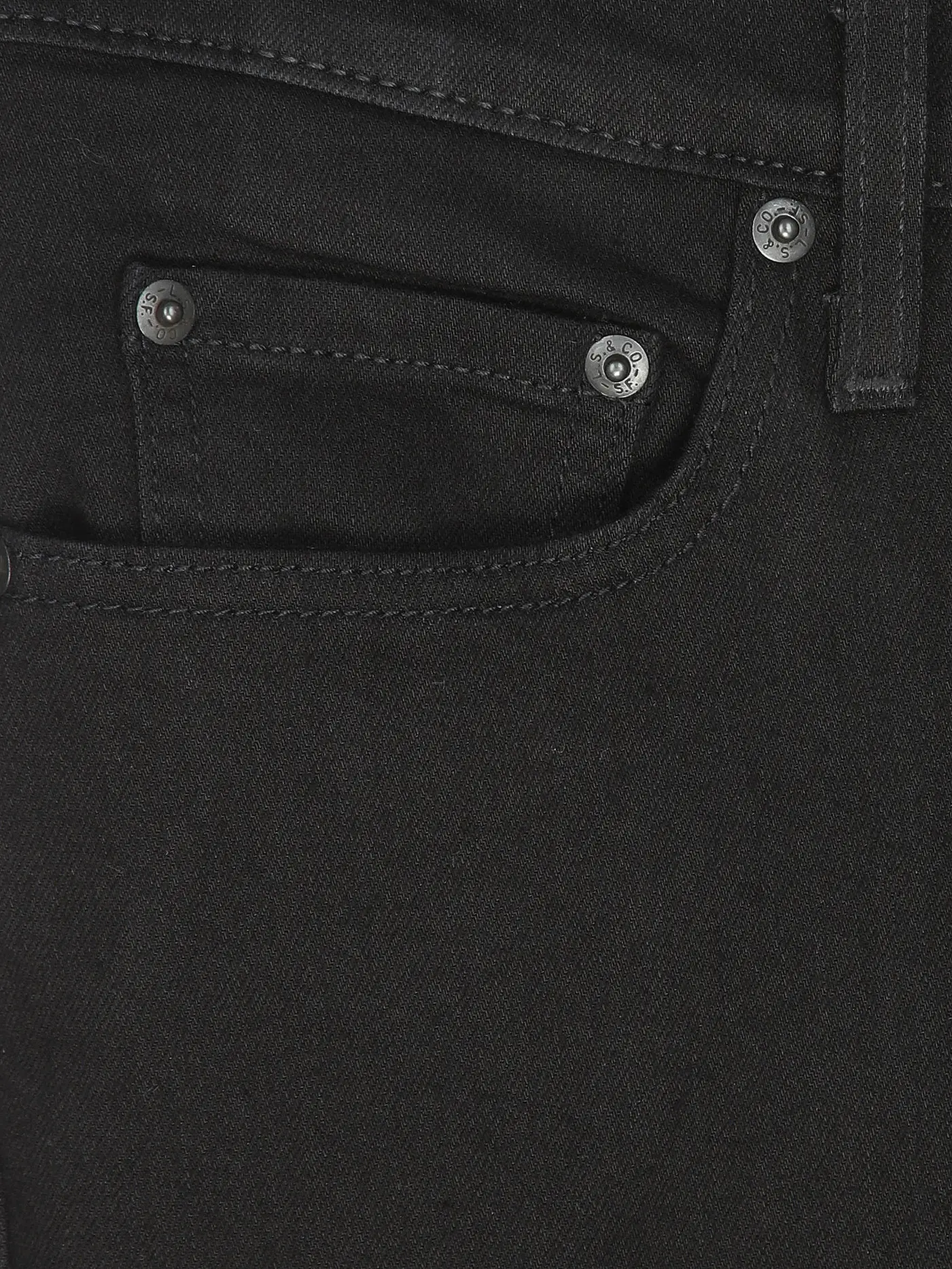 LEVI'S® | Jeans 724 HIGH RISE STRAIGHT | schwarz