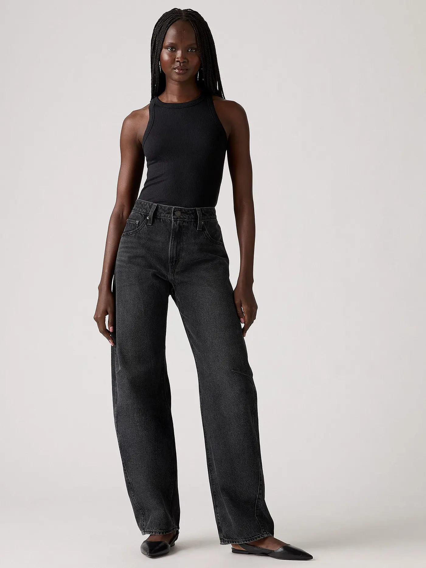 LEVI'S® | Jeans Balloon Fit BAGGY DAD BARREL | schwarz