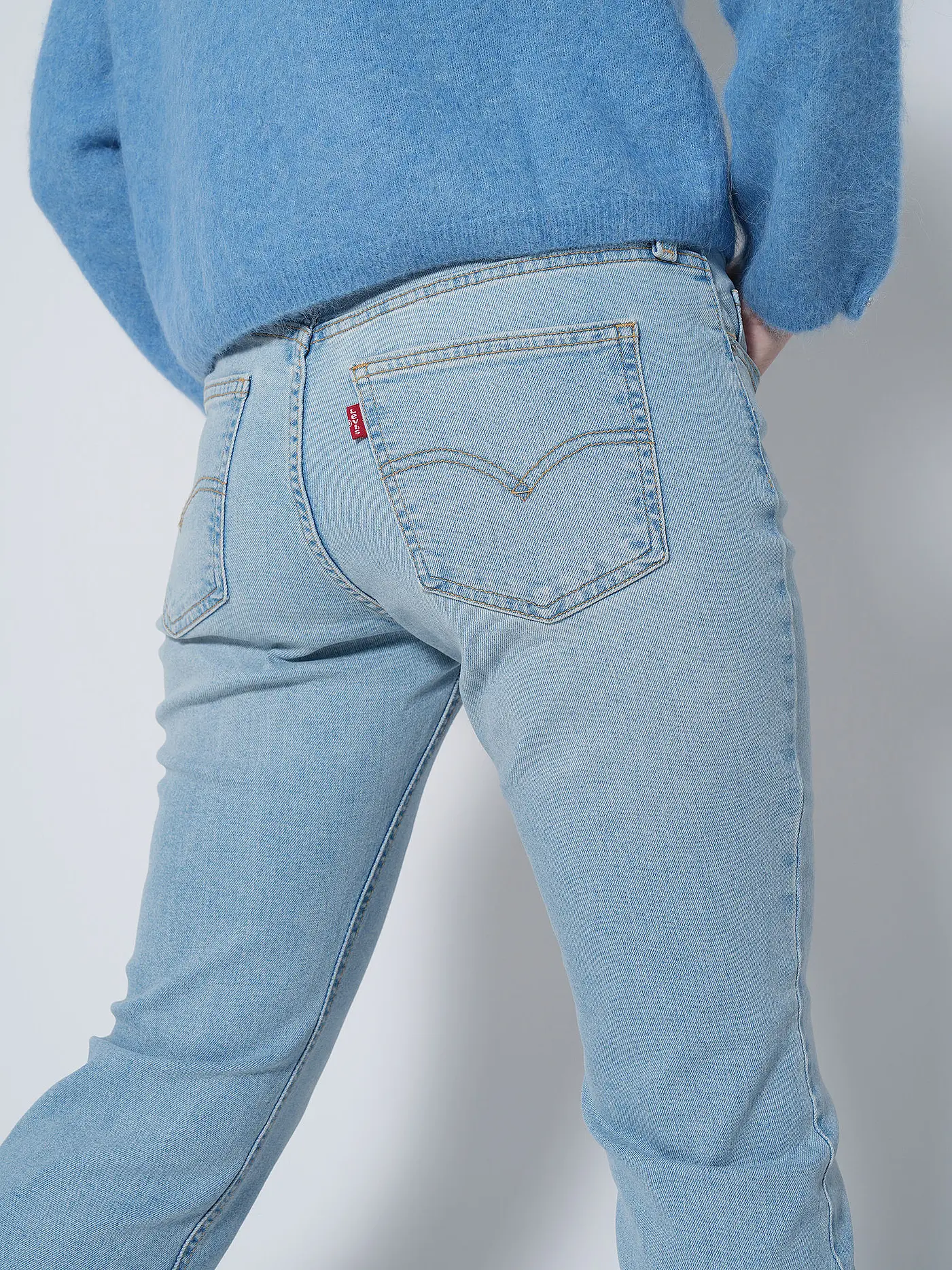 LEVI'S® | Jeans Bootcut Fit SUPERLOW | hellblau