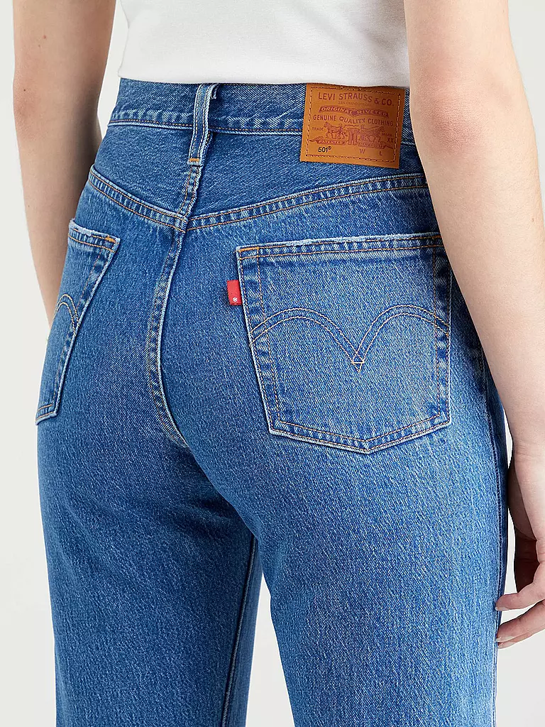 LEVI'S® | Jeans Mom Fit 501 7/8 | hellblau