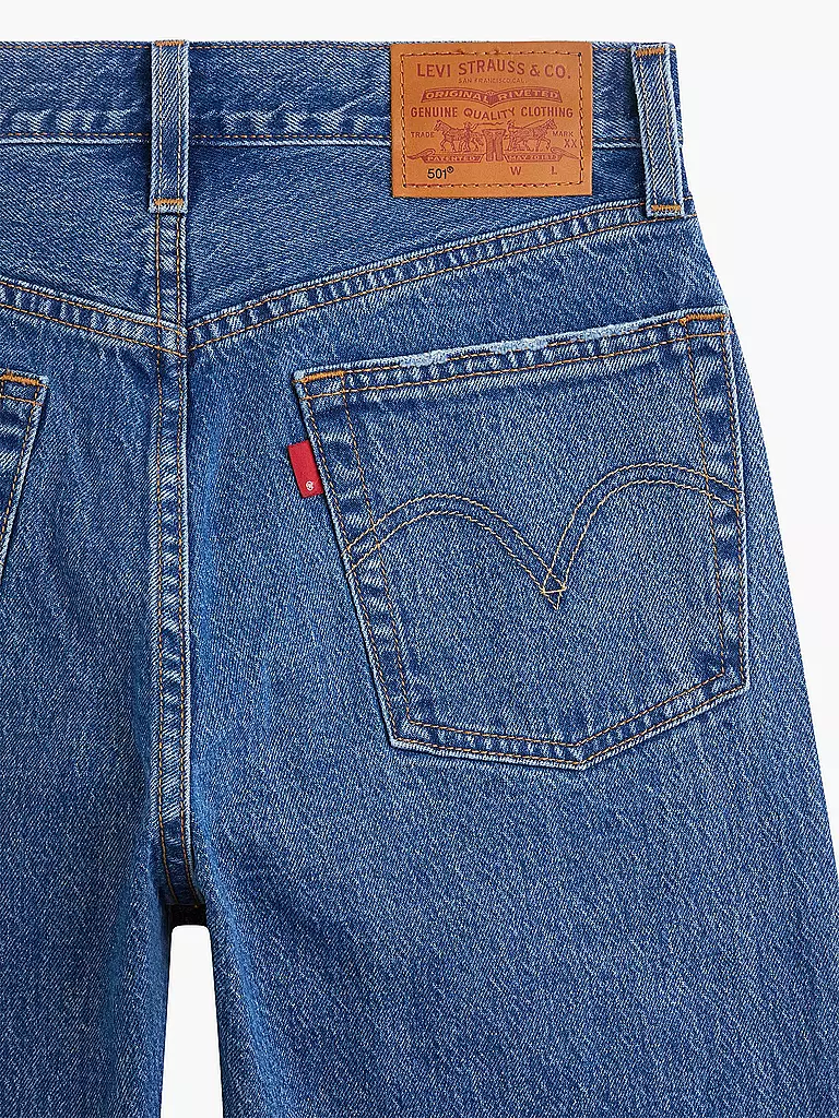 LEVI'S® | Jeans Mom Fit 501 7/8 | hellblau