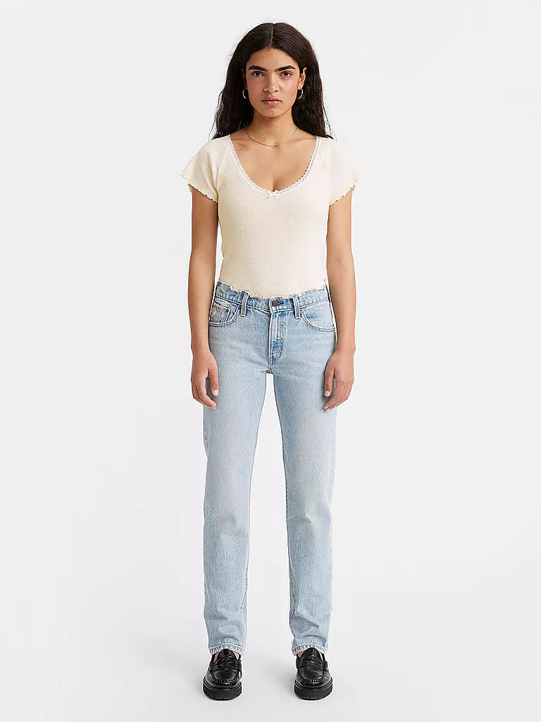 LEVI'S® | Jeans Straight Fit MIDDY | hellblau