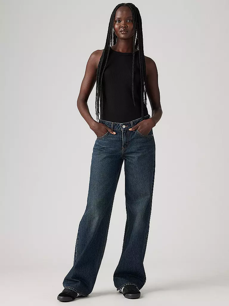 LEVI'S® | Jeans Wide Leg LOW LOOSE TOMORROW MORNING | schwarz