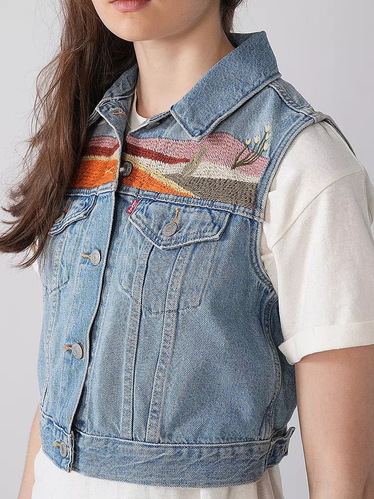 LEVI'S® | Jeansgilet | blau