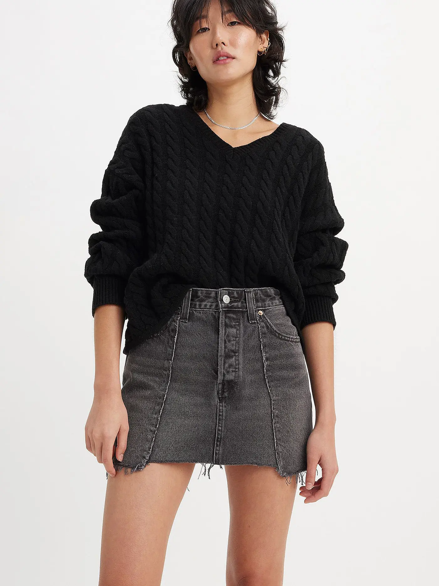 LEVI'S® | Jeansrock ICON  | grau