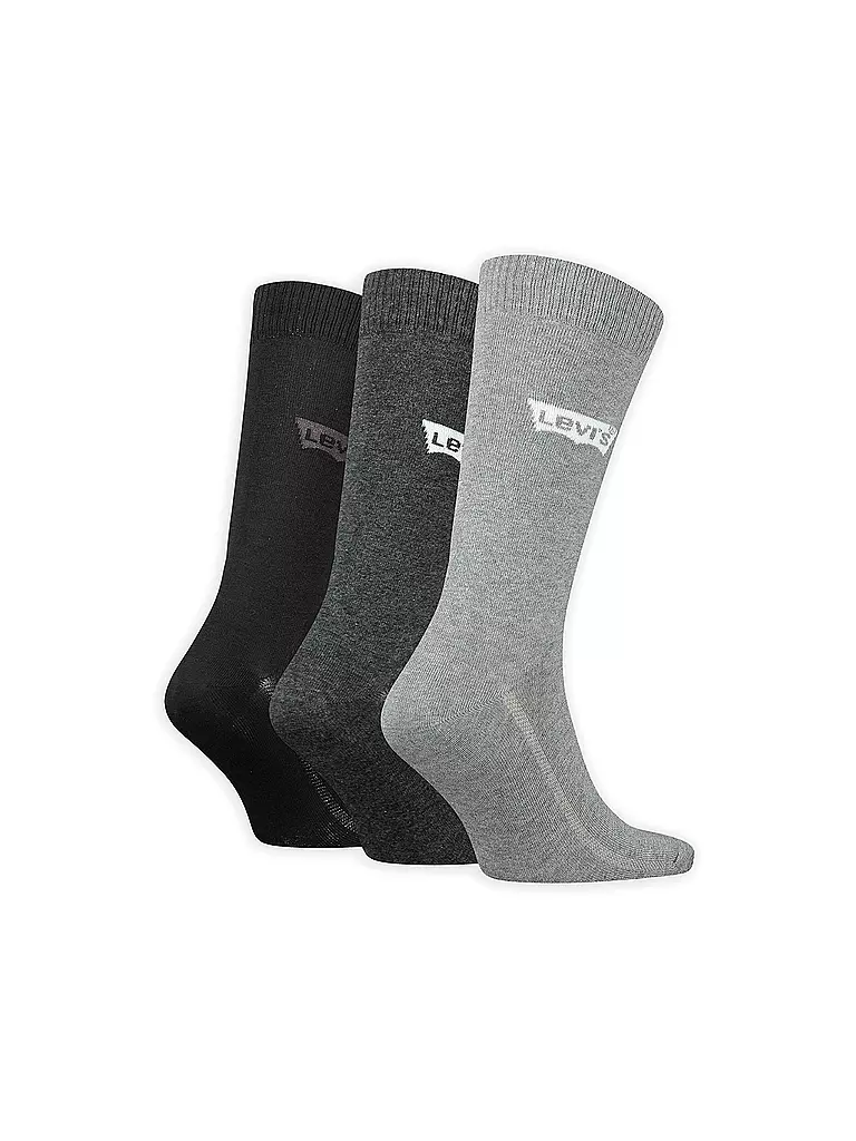 LEVI'S® | Socken 3er Pkg. grey combo | schwarz