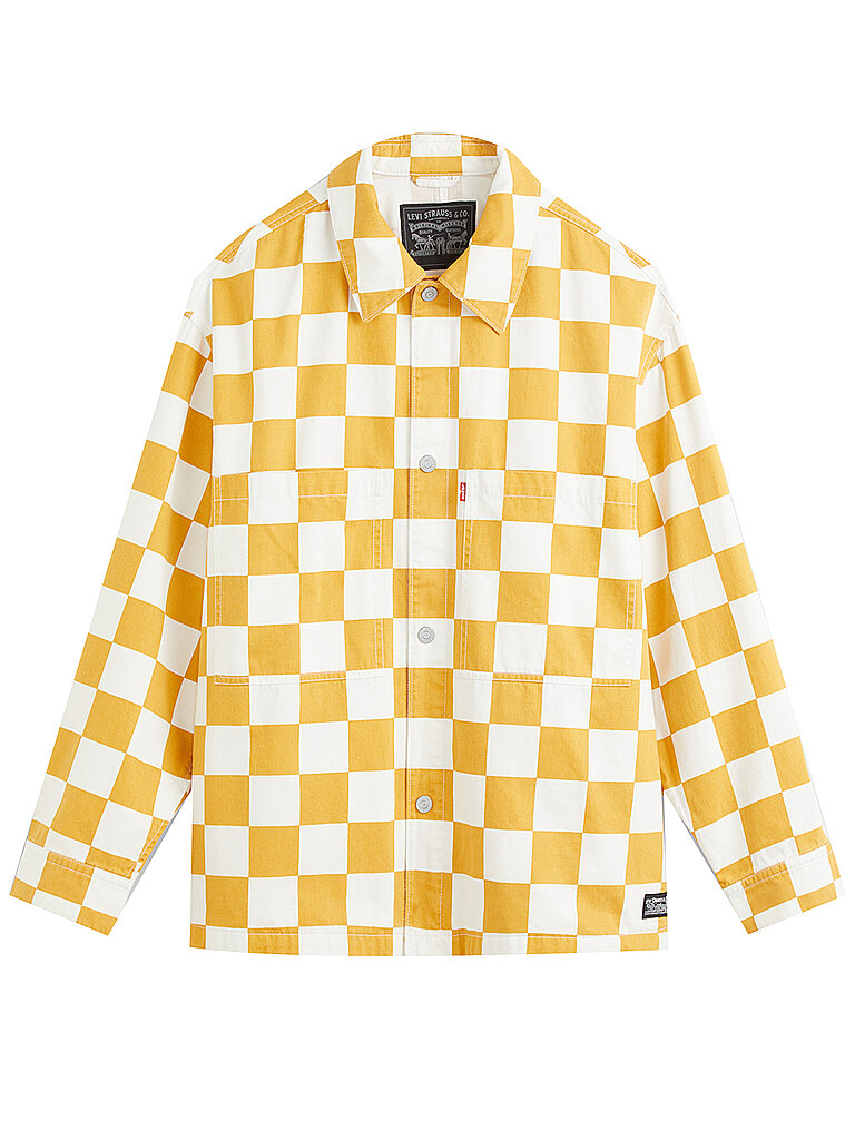 LEVI'S Hemd - Overshirt gelb | L
