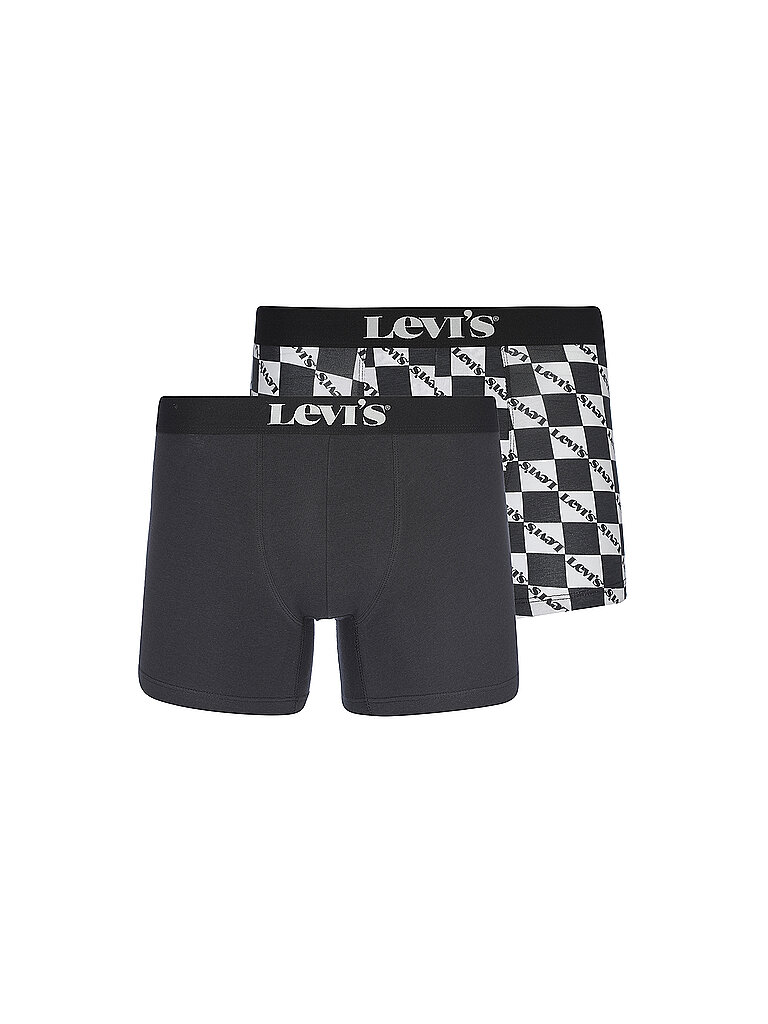 LEVI'S Boxershort 2er Pkg schwarz | M