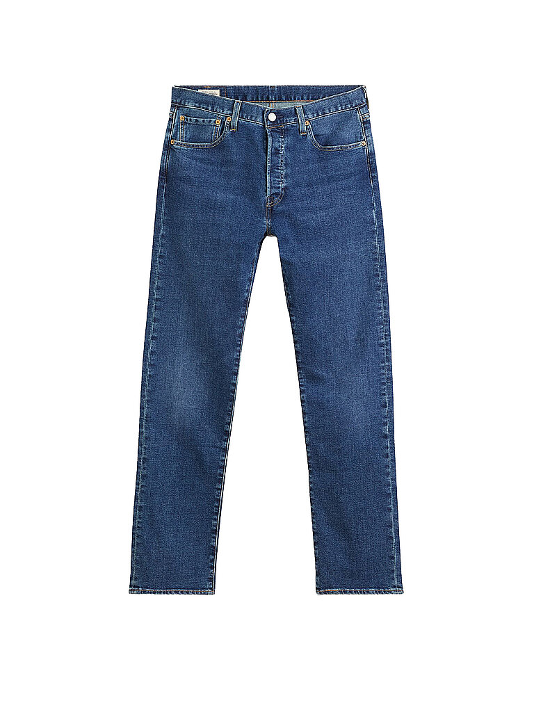 LEVI'S Jeans Straight Fit 501 Bulldog Sky blau | W30/L30