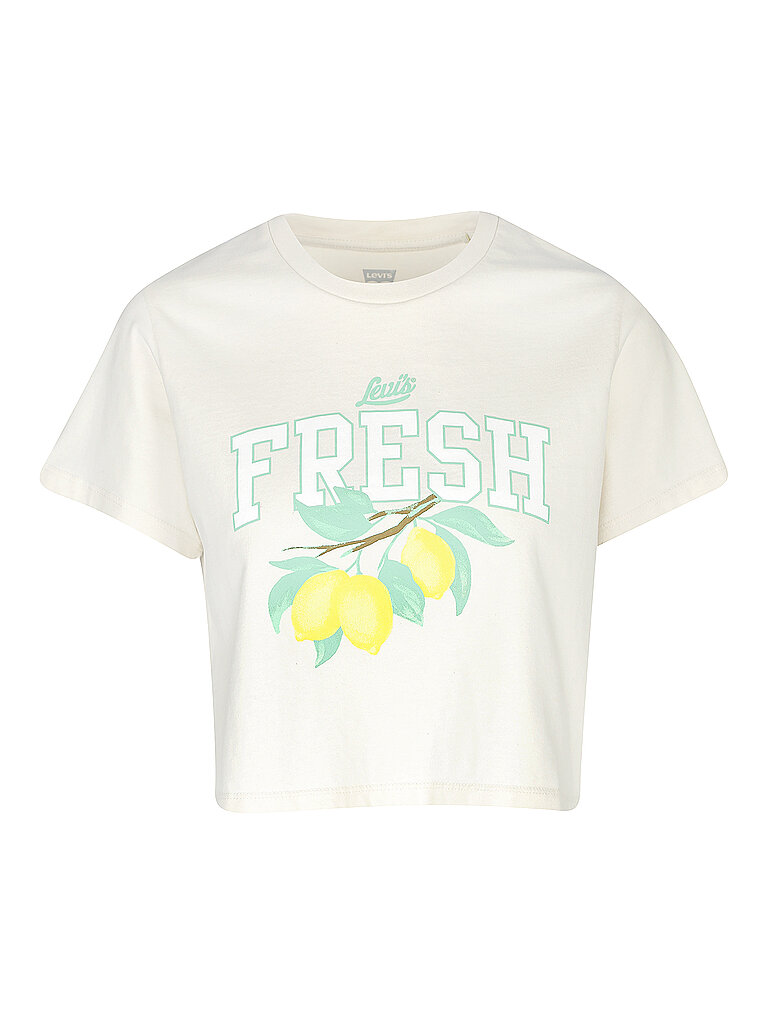 LEVI'S T Shirt Jordie Cropped  creme | L