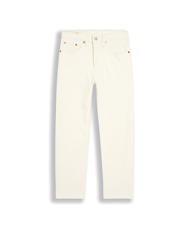 LEVI'S Jeans Mom Fit 501 7/8 weiß | 24/L30